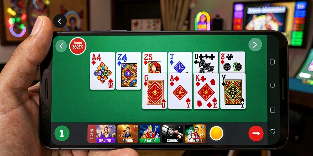 Tampilan gameplay seru dalam 369ZK yang memikat.