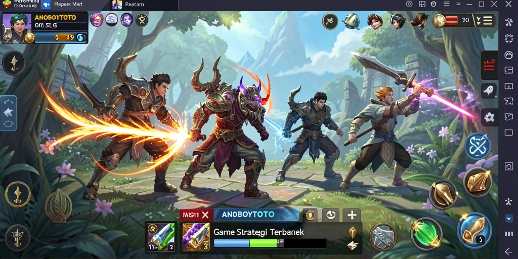Tangkapan layar gameplay ANOBOYTOTO yang seru dan strategis.