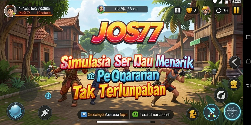 Tampilan gameplay JOS77 yang menarik dan interaktif.