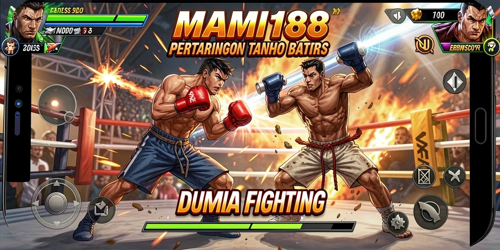 Screenshot kejuaraan penuh aksi dari gameplay MAMI188.