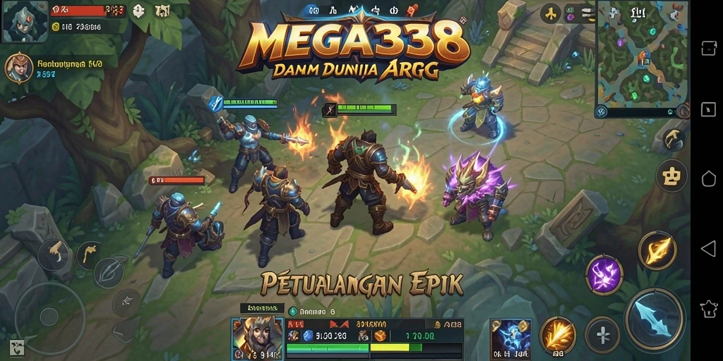 Gameplay seru dan grafis menawan dari MEGA338.