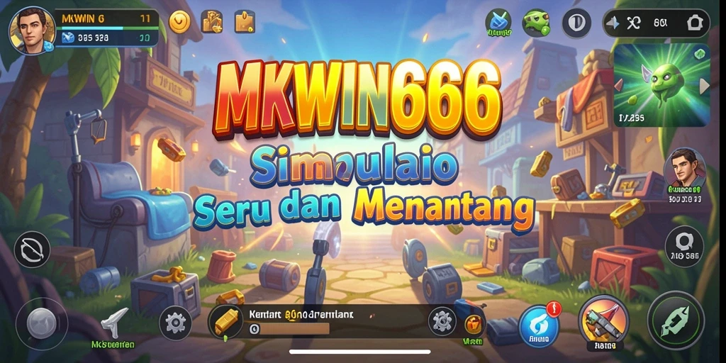 Tampilan gameplay MKWIN666 yang mengasyikkan dan penuh tantangan.
