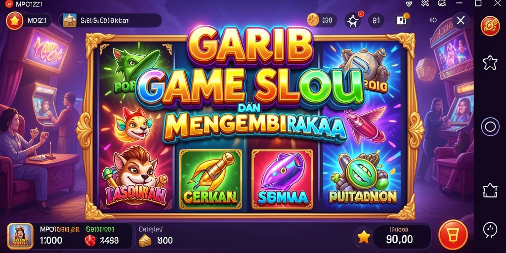 Tampilan utama gameplay di MPO1221 yang seru dan mengasyikkan.