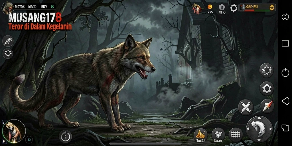 Gameplay menakutkan dalam MUSANG178 yang menghadirkan teror nyata.