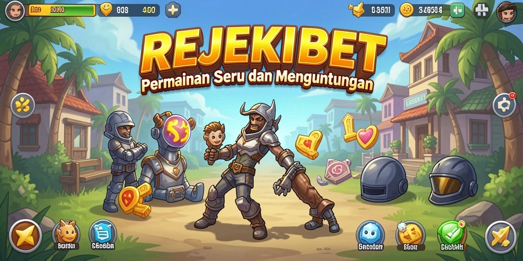 Tampilan menarik dari gameplay REJEKIBET dengan elemen Idle.