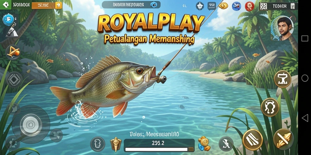 Tangkapan ikan besar dalam gameplay ROYALPLAY yang memukau.