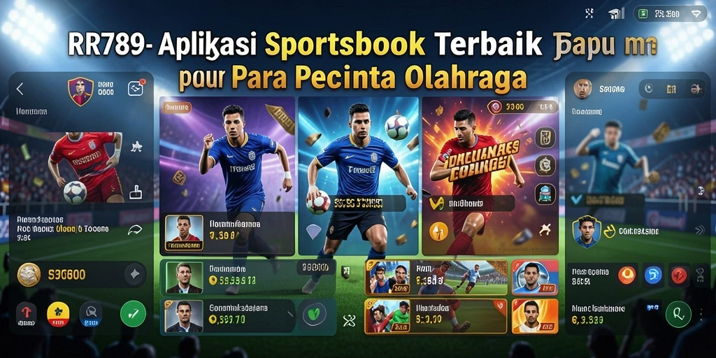 Screenshot RR789 menunjukkan pengalaman gameplay Sportsbook yang menarik.