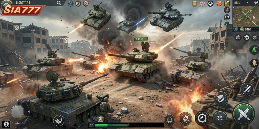 Gameplay SIA777 yang menarik dalam membangun strategi perang.