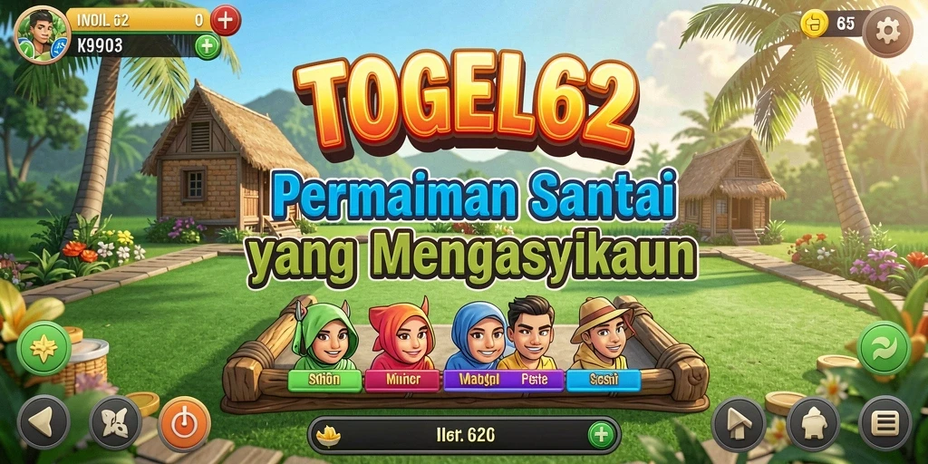 Screenshot gameplay TOGEL62 yang seru dan mengasyikkan.