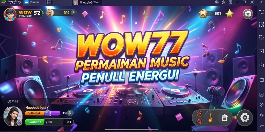 Screenshot utama WOW77 menampilkan gameplay menarik dan interaktif.